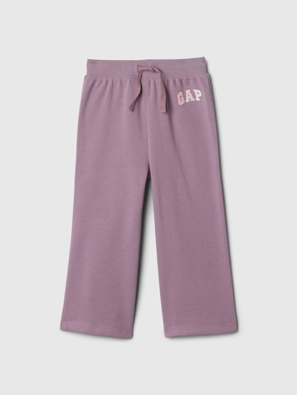 GAP Baby pantaloni de trening cu logo GAP