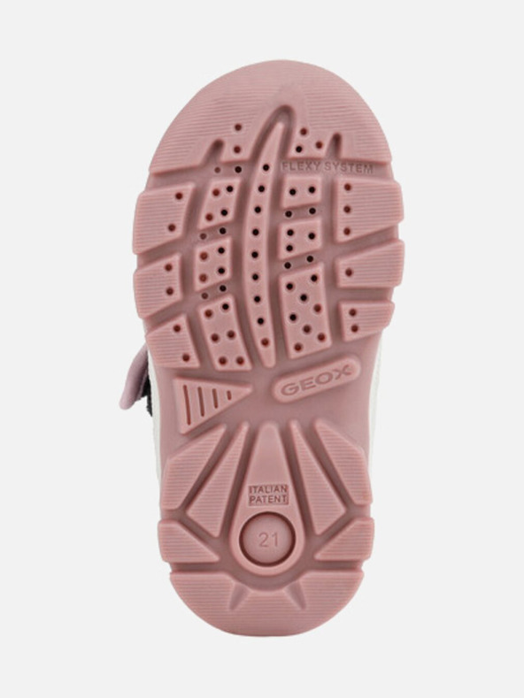 Geox Botine negre pentru fete Geox Flanfil ABX