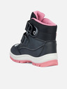 Geox Botine negre pentru fete Geox Flanfil ABX