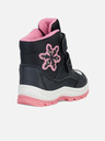 Geox Botine negre pentru fete Geox Flanfil ABX