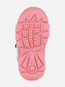 Geox Botine negre pentru fete Geox Flanfil ABX