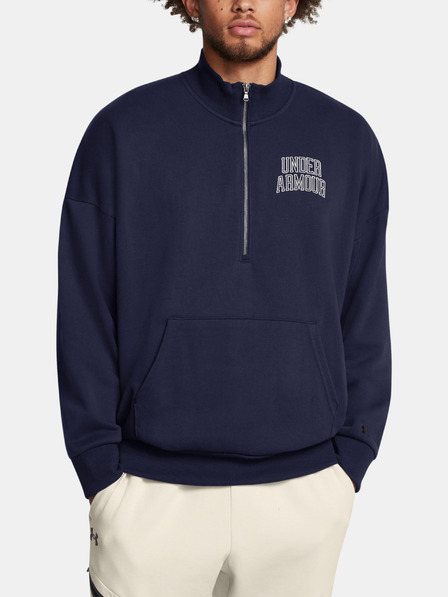 Under Armour Hanorace Under Armour UA Icon HWT Terry OS 1/2 Zip, bărbați