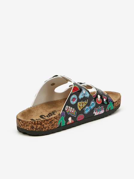 Lee Cooper Papuci negri cu model pentru fete Lee Cooper