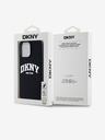 DKNY Liquid Silicone Arch Logo MagSafe Back Cover pentru iPhone 15 Pro Max negru DKNY