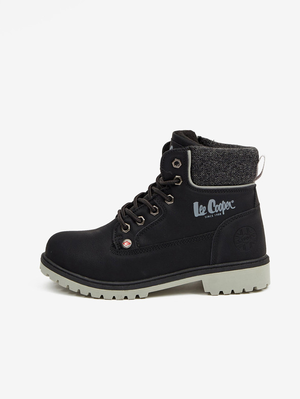 Lee Cooper Botine negre Lee Cooper pentru fete