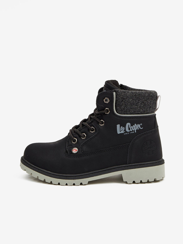 Lee Cooper Botine negre Lee Cooper pentru fete