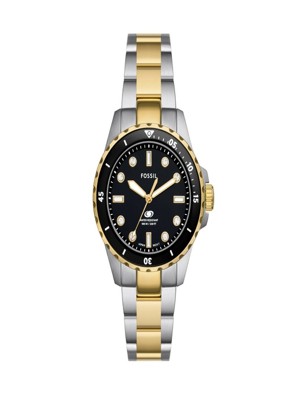 Fossil Ceas rotund Fossil FOSSIL BLUE pentru femei