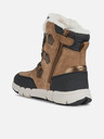 Geox Botine maro deschis pentru fete Geox Flexyper AB
