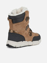 Geox Botine maro deschis pentru fete Geox Flexyper AB