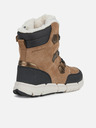 Geox Botine maro deschis pentru fete Geox Flexyper AB