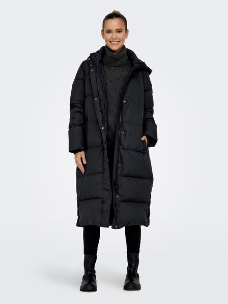 ONLY Palton matlasat negru pentru femei ONLY
