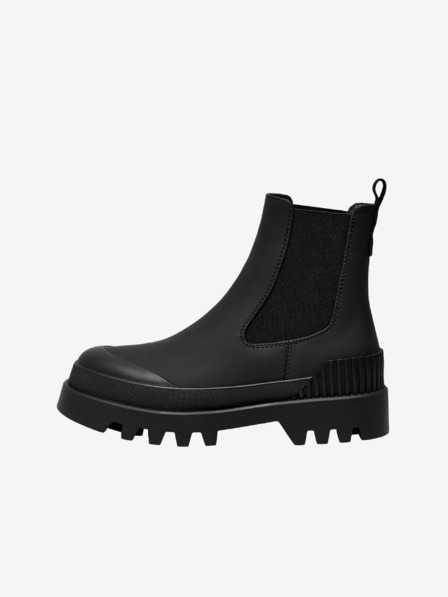 ONLY Cizme de gleznă negre pentru femei ONLY Buzz