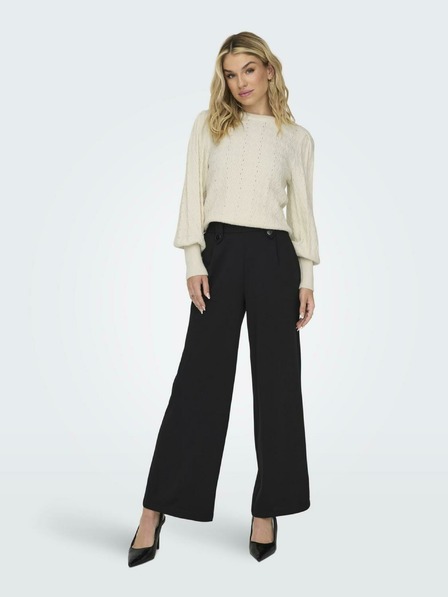 ONLY Pulover crem pentru femei ONLY Katia