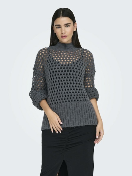 ONLY Pulover pentru femei ONLY Billie gri închis