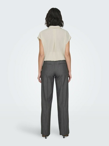 ONLY Pantaloni pentru femei ONLY Kayle-Orleen Gri