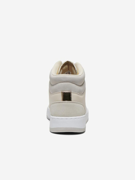 ONLY Adidași de gleznă pentru femei, albi și bej ONLY Swift-2