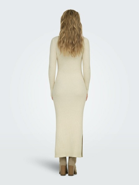 ONLY Rochie pulover bej pentru femei ONLY Katia