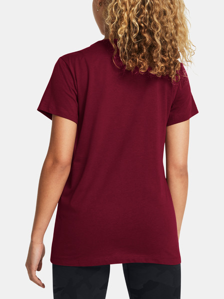 Under Armour Tricou pentru femei Under Armour UA Rival Logo SS-RED