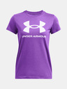 Under Armour Tricou pentru femei Under Armour UA Rival Logo SS-PPL
