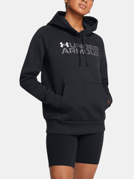 Under Armour Hanorac Under Armour Rival Fleece Wordmark, pentru femei