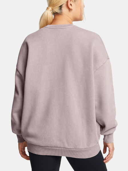 Under Armour Tricou pentru femei Under Armour UA Icon HWT Flc OS Crew-GRY