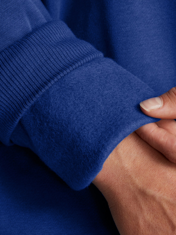 Under Armour Under Armour Rival Fleece WordmarkOS Crew-BLU, pentru femei