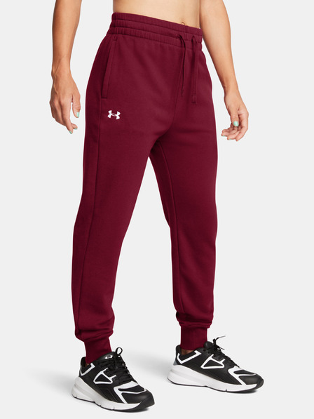 Under Armour Pantaloni de trening pentru femei Under Armour UA Rival Fleece Jogger-RED