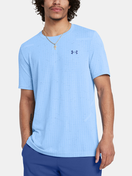 Under Armour Under Armour Vanish Seamless Grid SS-BLU, bărbați