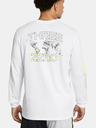 Under Armour Tricou Under Armour Curry HW Verbiage LS Tee-WHT pentru bărbați