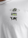 Under Armour Tricou Under Armour Curry HW Verbiage LS Tee-WHT pentru bărbați