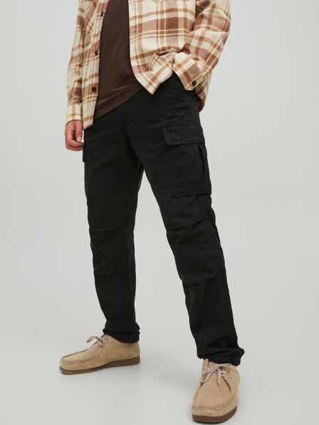 Jack & Jones Pantaloni negri Jack & Jones Stace Pocket pentru bărbați