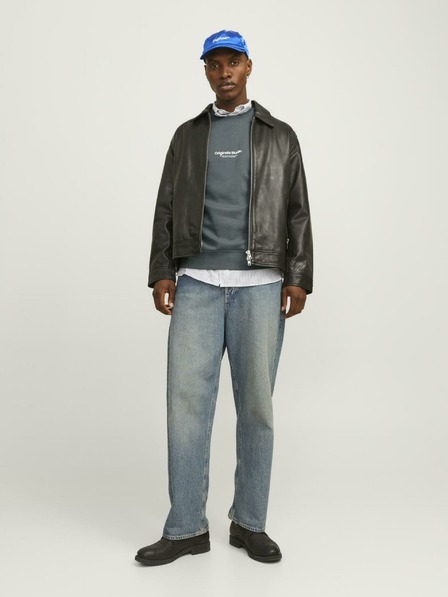 Jack & Jones Hanorac gri pentru bărbați Jack & Jones