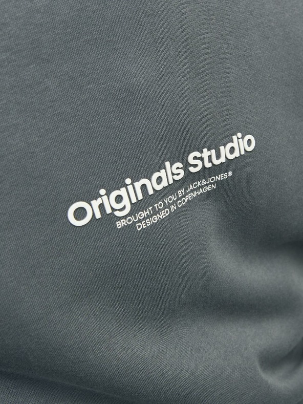 Jack & Jones Hanorac gri pentru bărbați Jack & Jones