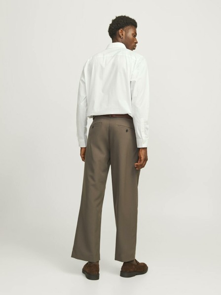 Jack & Jones Cămașă albă Jack & Jones Bushwick pentru bărbați