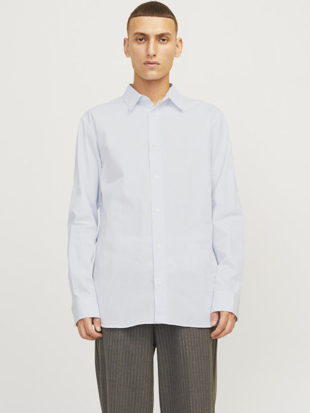 Jack & Jones Cămașă cu dungi albe și albastre Jack & Jones Bushwick pentru bărbați