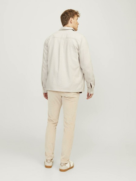 Jack & Jones Jack & Jones Raymond jachetă de cămașă ușoară bej pentru bărbați