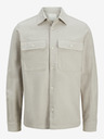Jack & Jones Jack & Jones Raymond jachetă de cămașă ușoară bej pentru bărbați