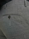 Jack & Jones Pantaloni de costum din amestec de lână gri închis pentru bărbați Jack & Jones Solaris
