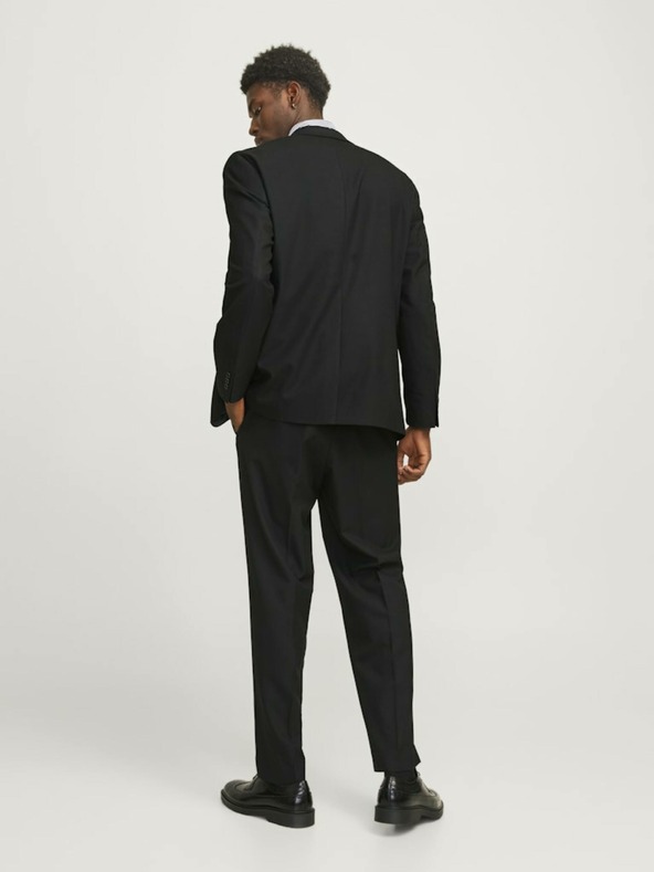Jack & Jones Pantaloni de costum Jack & Jones Brush negri pentru bărbați