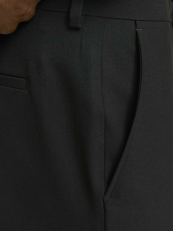 Jack & Jones Pantaloni de costum Jack & Jones Brush negri pentru bărbați