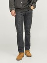Jack & Jones Blugi negri pentru bărbați cu croială dreaptă Jack & Jones Chris