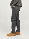 Jack & Jones Blugi negri pentru bărbați cu croială dreaptă Jack & Jones Chris