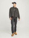 Jack & Jones Blugi negri pentru bărbați cu croială dreaptă Jack & Jones Chris
