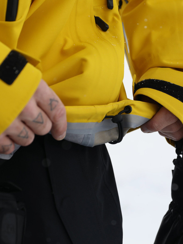 Horsefeathers Jachetă Terra 3-layer - sulphur Pălărie