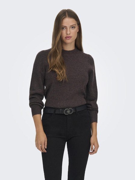 Jacqueline de Yong JDY Rue Life Brown Pulover pentru femei