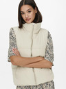 Jacqueline de Yong JDY New Erica Vestă matlasată crem, damă