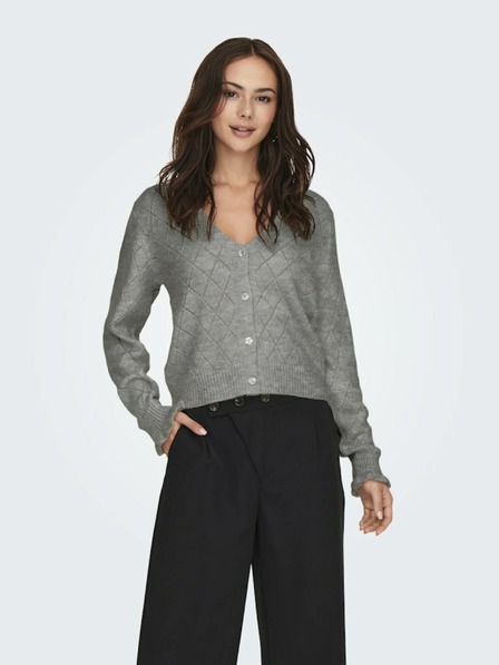 Jacqueline de Yong Cardigan gri deschis pentru femei JDY Letty