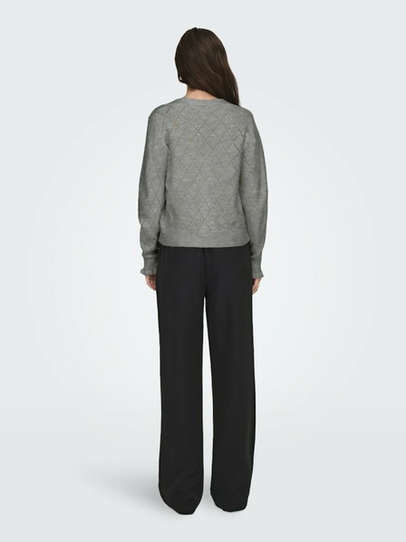 Jacqueline de Yong Cardigan gri deschis pentru femei JDY Letty