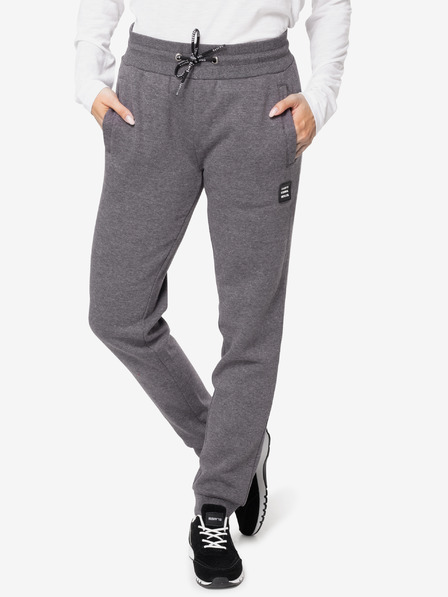 Sam 73 Pantaloni de trening pentru femei gri închis SAM 73
