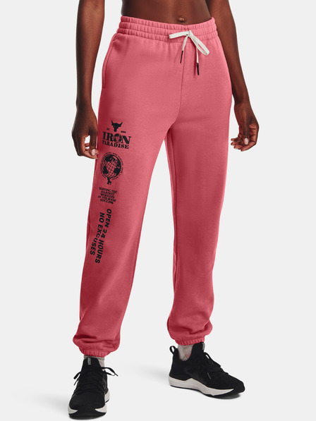 Under Armour Pantaloni sport pentru femei Under Armour UA Pjt Rck Hm Gym Flc Pant
